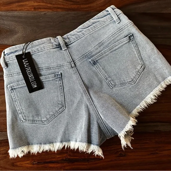 Dolls Kill Stud Shorts - Picture 2 of 4